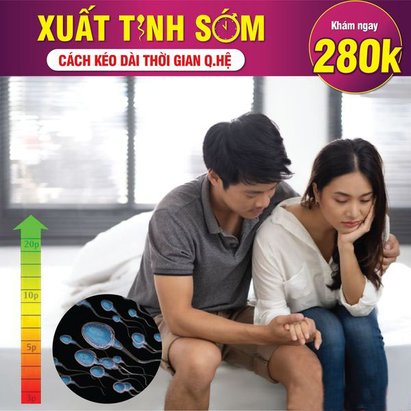 Xuất tinh sớm có chữa được không? Địa chỉ chữa xuất tinh sớm hiệu quả