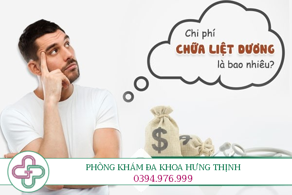 Chi phí chữa bệnh liệt dương bao nhiêu tiền